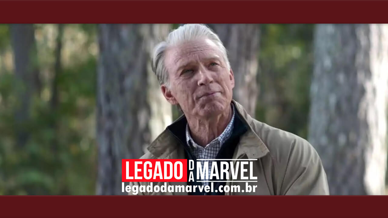 Arte oficial do velho Steve Rogers em Vingadores: Ultimato é liberada