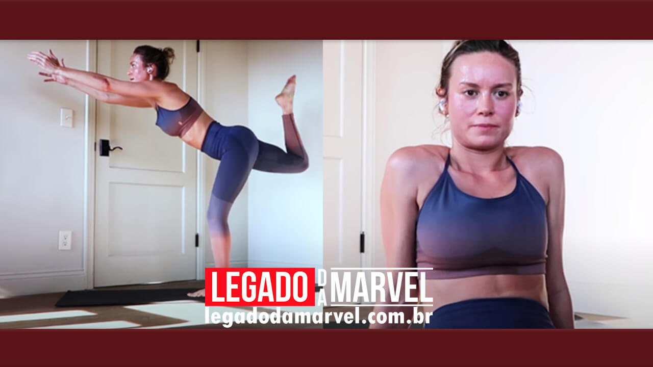 Brie Larson lança vídeo de exercícios em seu canal no Youtube