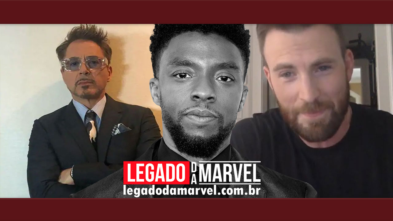 Elenco de Vingadores grava vídeo emocionante para Chadwick Boseman