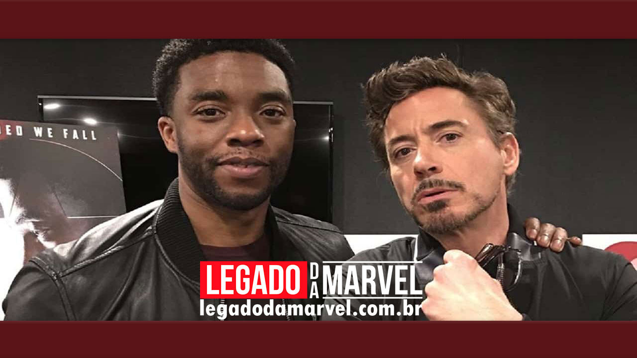  Robert Downey Jr. comenta a morte de Chadwick Boseman