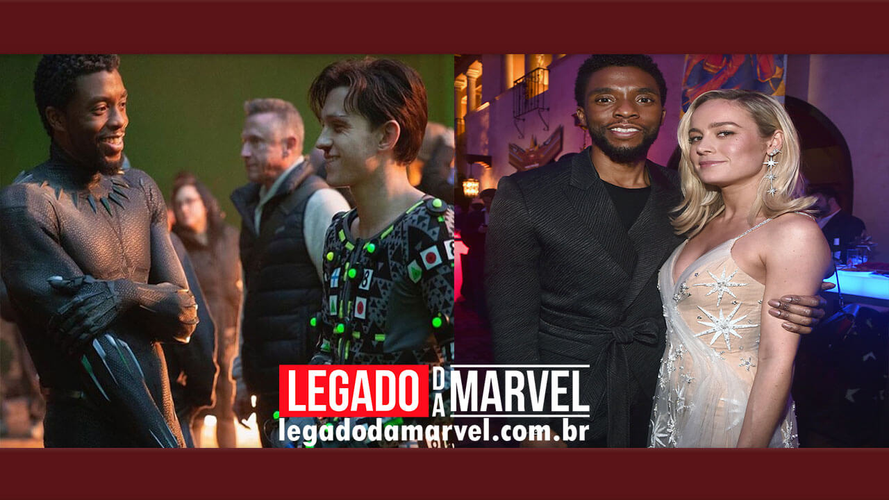 Tom Holland, Brie Larson e mais atores da Marvel celebram Chadwick Boseman