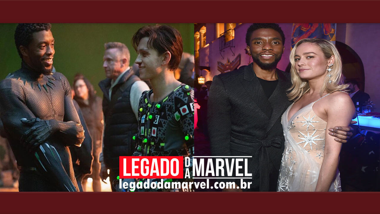  Tom Holland, Brie Larson e mais atores da Marvel celebram Chadwick Boseman