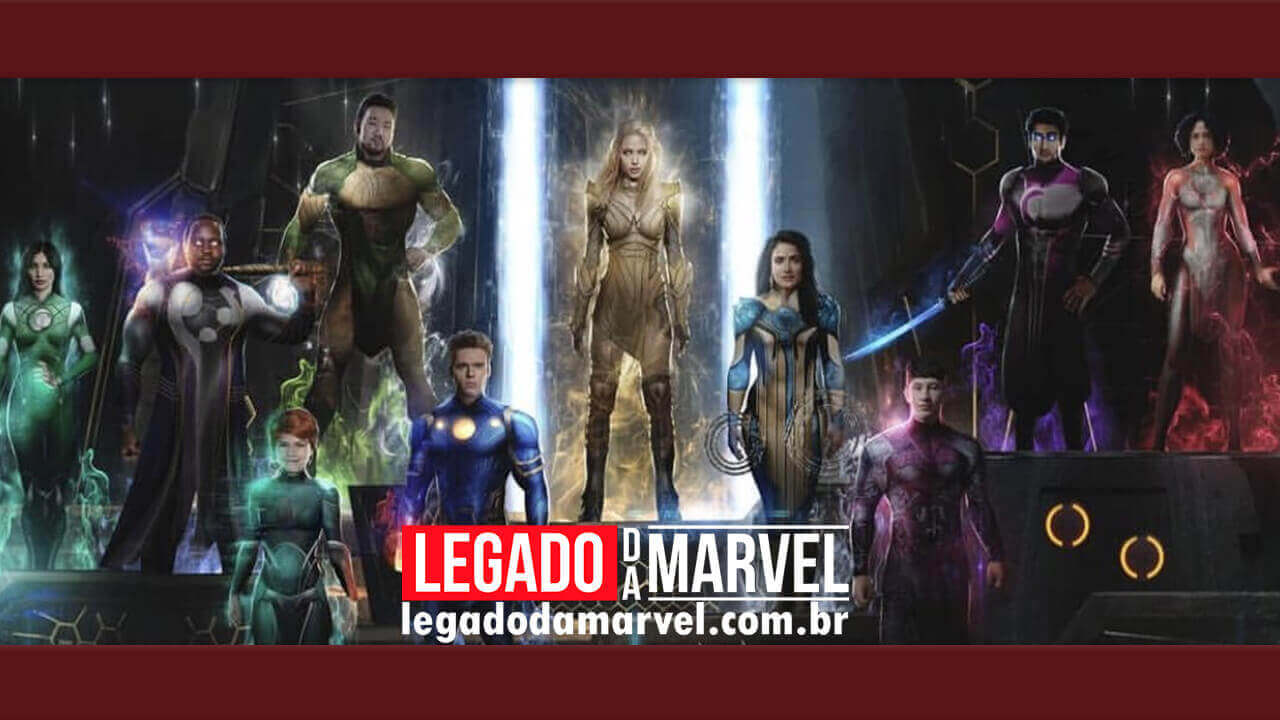 Marvel Studios divulga IMAGEM INÉDITA de Eternos – Confira!
