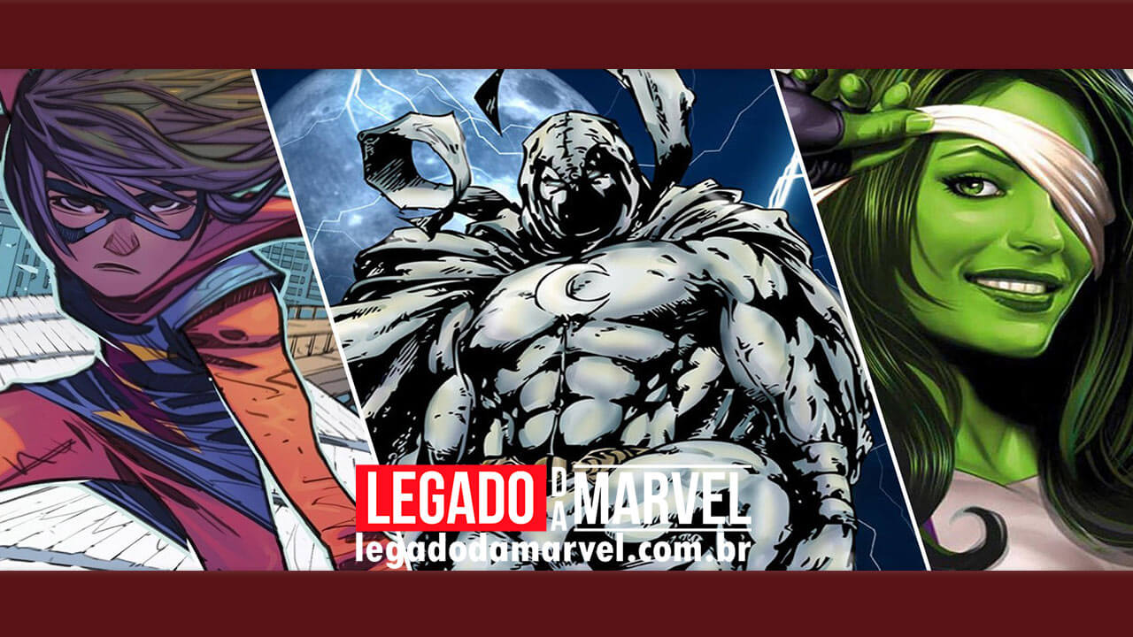 Confirmado: Ms. Marvel, She-Hulk e Moon Knight também estarão em filmes da  MARVEL