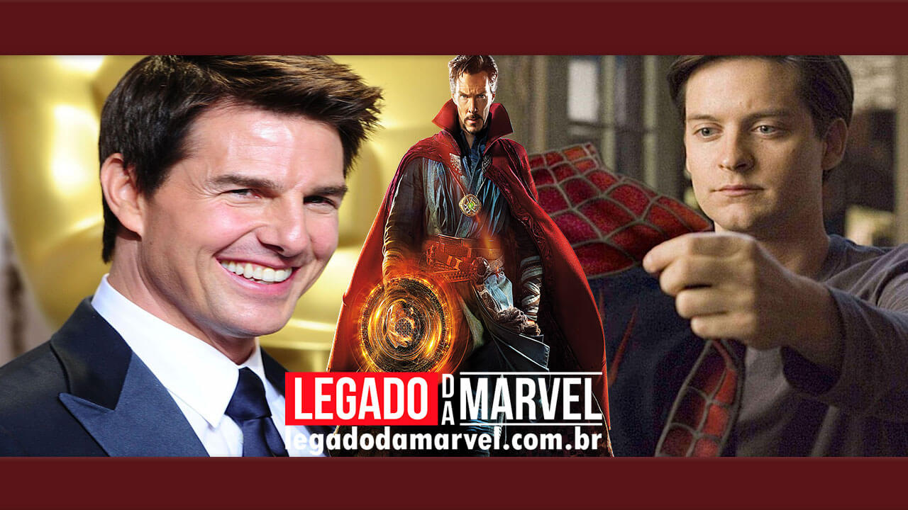 Tom Cruise e Tobey Maguire: imagem de Doutor Estranho 2 traz novos vingadores
