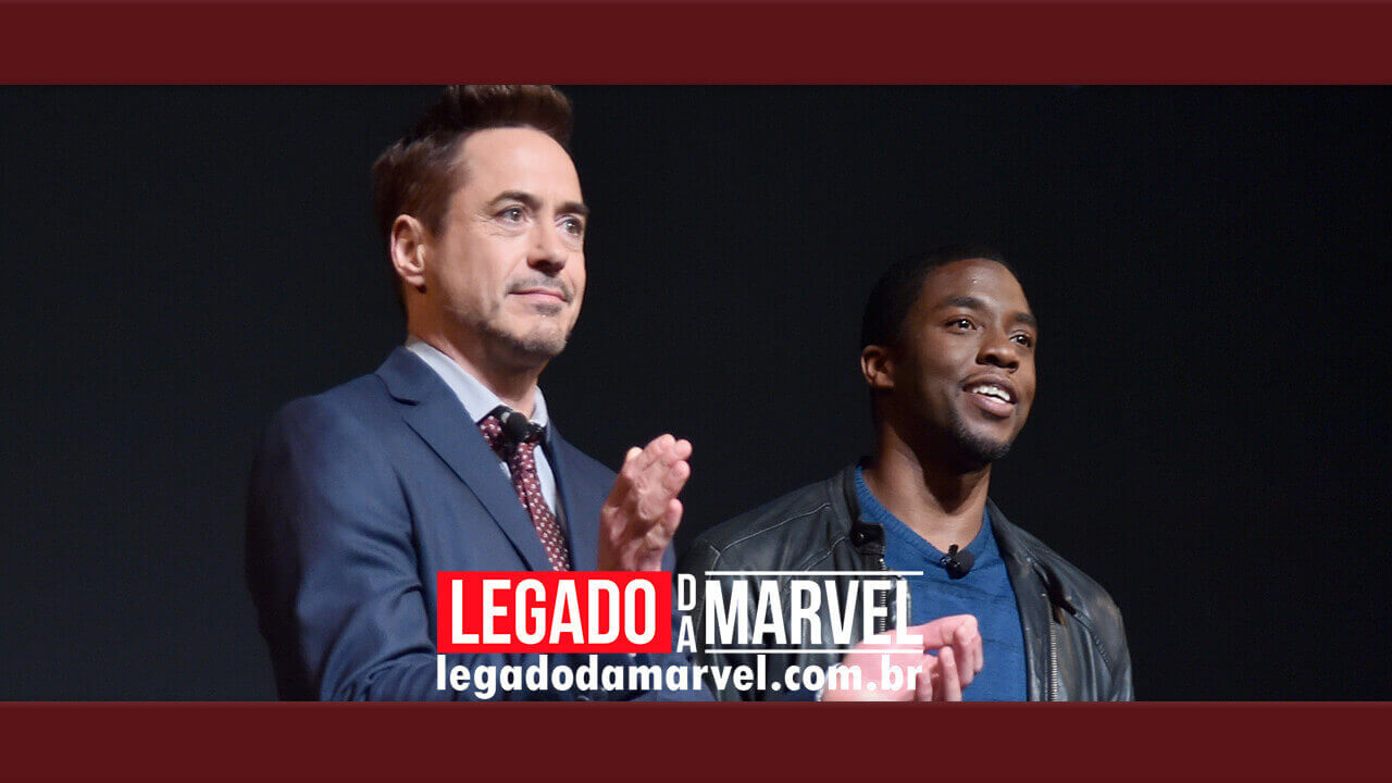 Relembre: Robert Downey Jr. anuncia Chadwick Boseman como Pantera Negra