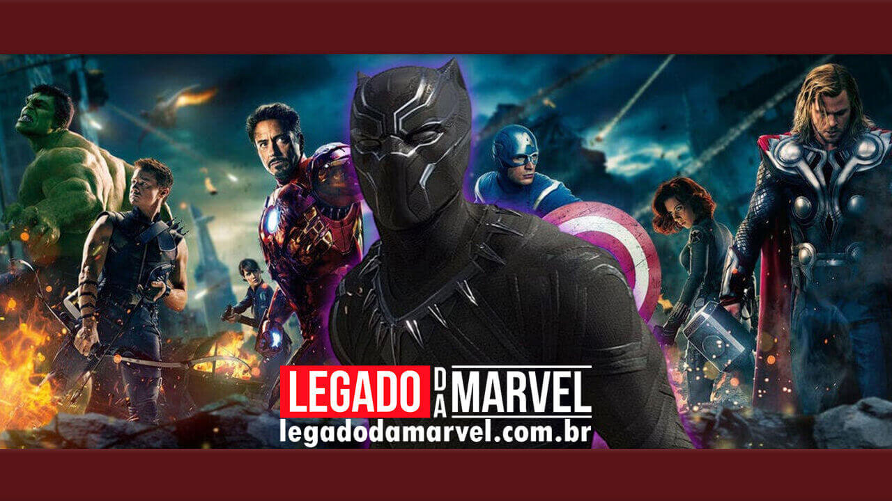 Marvel revela imagem inédita do Pantera Negra com os Vingadores