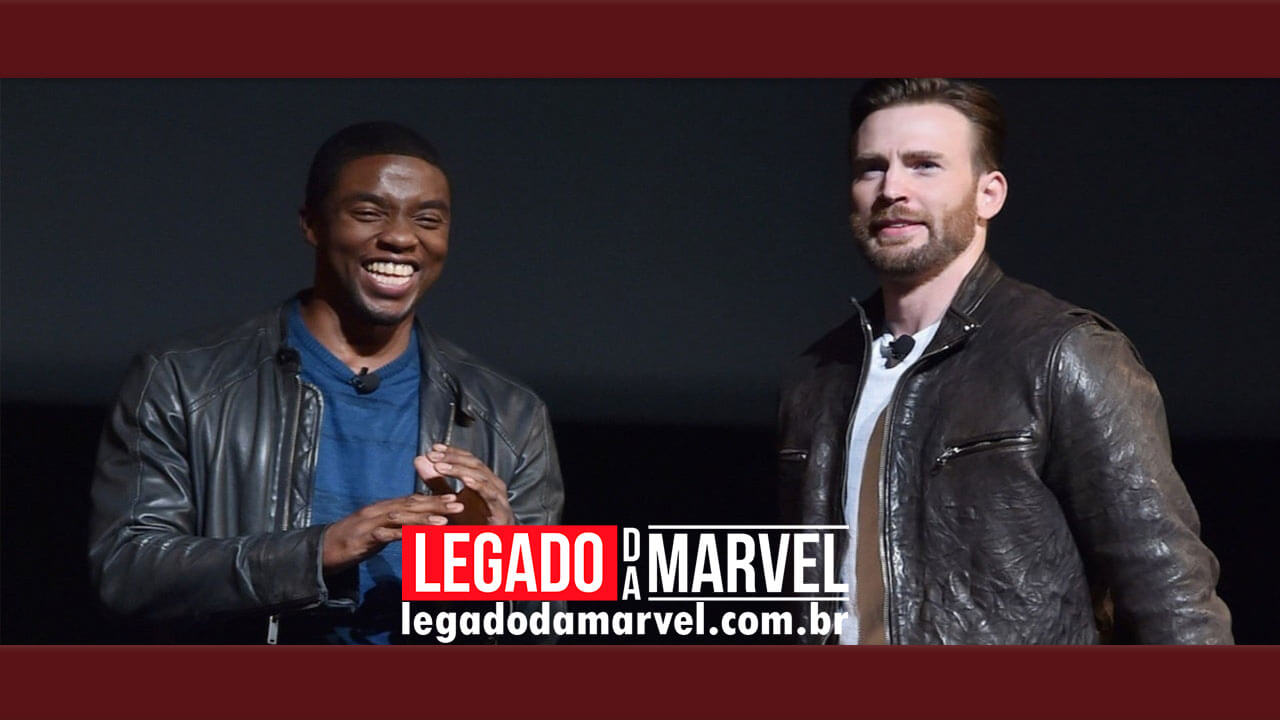 Guerra Infinita: Chadwick Boseman, o Pantera Negra, e Chris