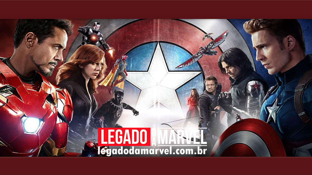 Marvel revela pôster descartado de Capitão América: Guerra Civil