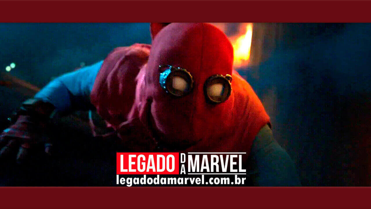 Marvel divulga imagem inédita do Homem-Aranha com uniforme caseiro