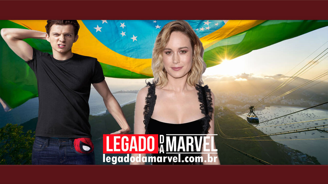  Brie Larson, Tom Holland e mais: a noite que a Marvel fez festa no Brasil