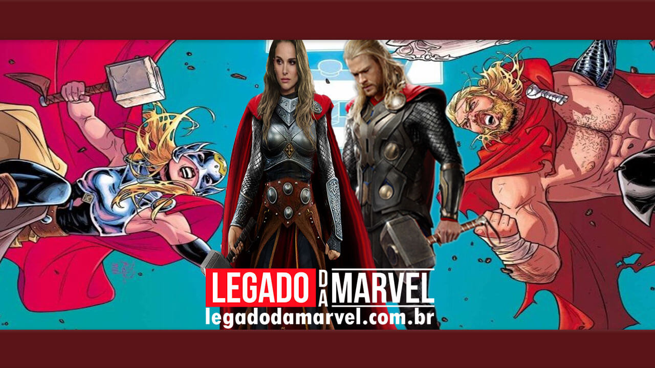 Briga: Thor e a Poderosa Thor irão se enfrentar no filme da Marvel