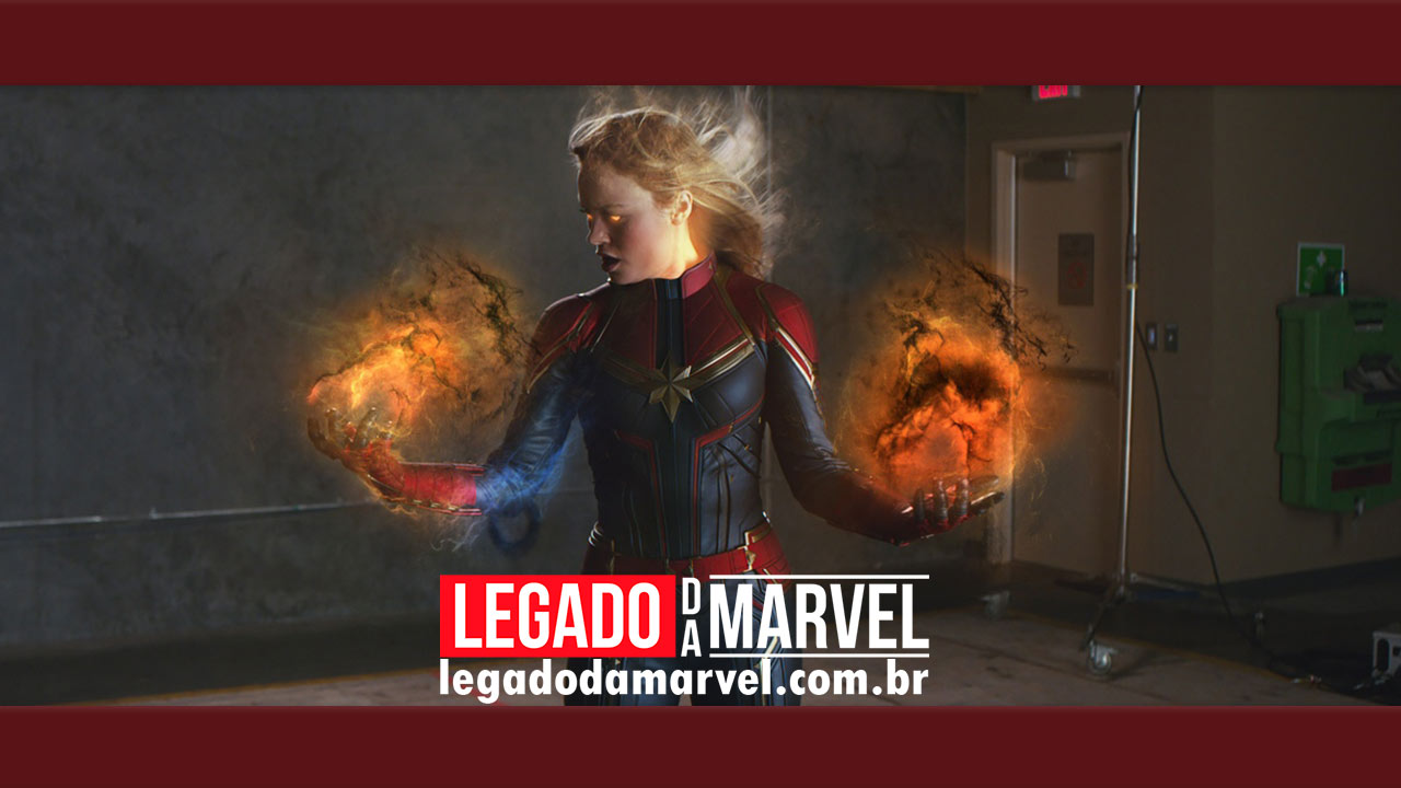 Novas fotos de Vingadores mostram a Capitã Marvel testando os poderes