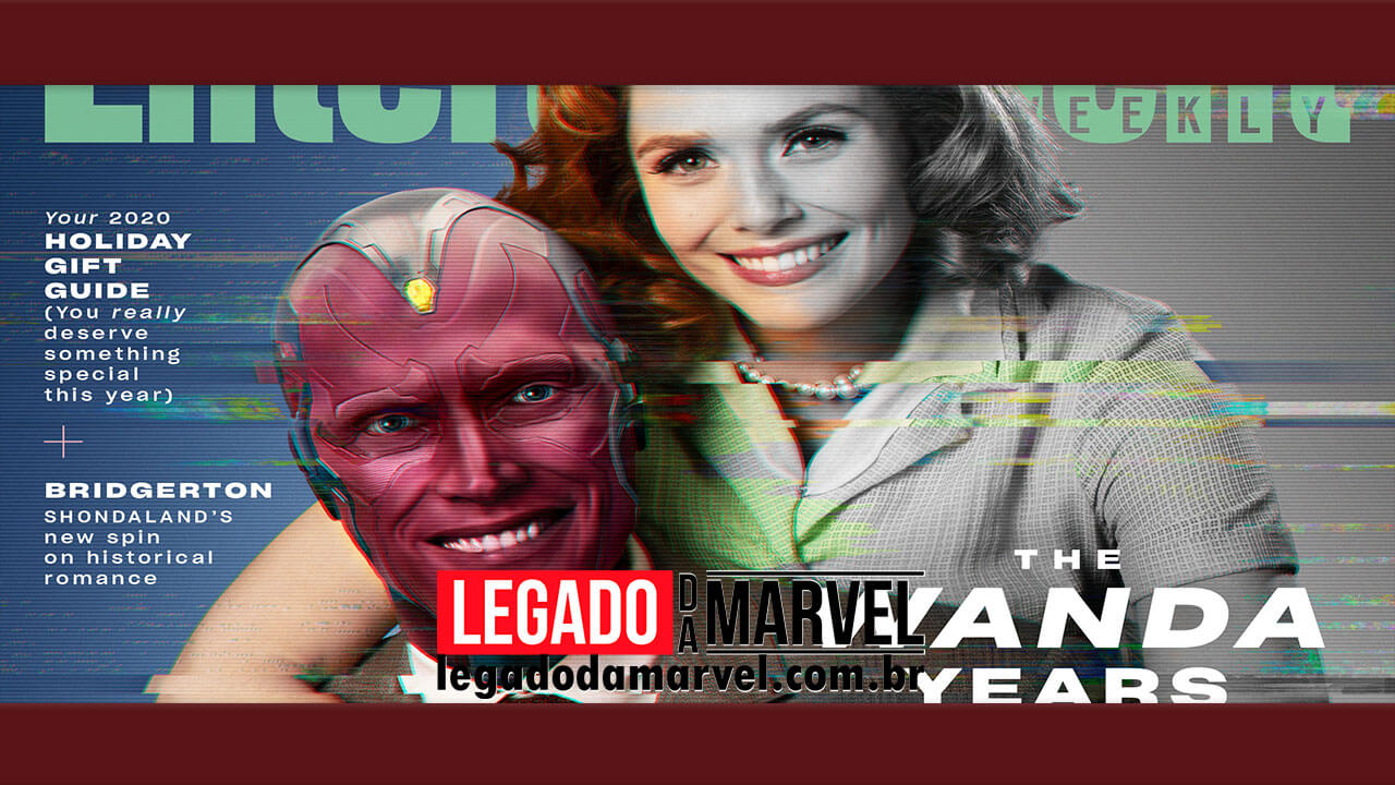 WandaVision, a série da Marvel, é capa de revista americana – confira