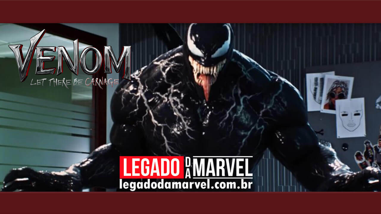 Imagem revela o novo visual do Venom em Tempo de Carnificina