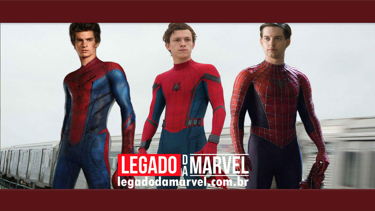Homem-Aranha 3: Imagem épica traz todas as versões do herói reunidas