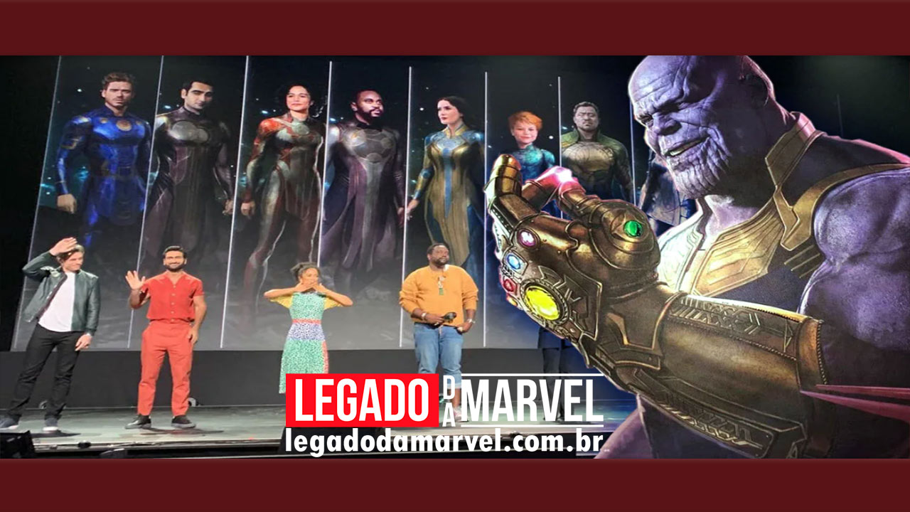 Thanos em Eternos: Marvel confirma ligação entre o vilão e a equipe