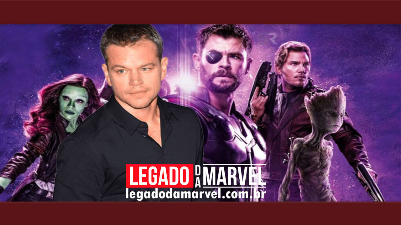 Ator Matt Damon revela seu papel em Thor Amor e Trovão