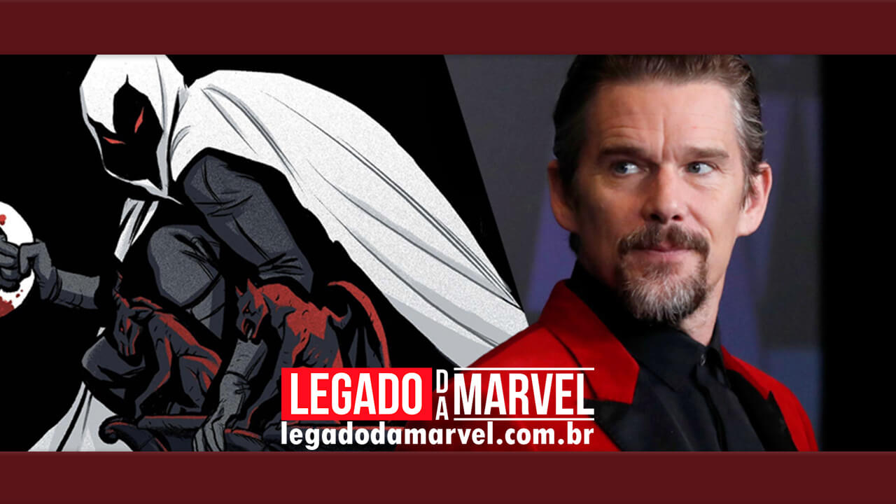 Universo Marvel 616: Primeira imagem de Ethan Hawke em Cavaleiro da Lua