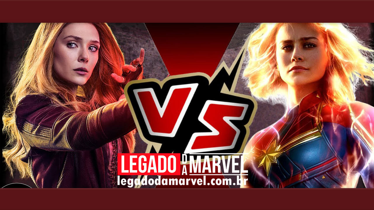  Capitã Marvel ou Feiticeira Escarlate? Brie Larson diz quem é mais poderosa