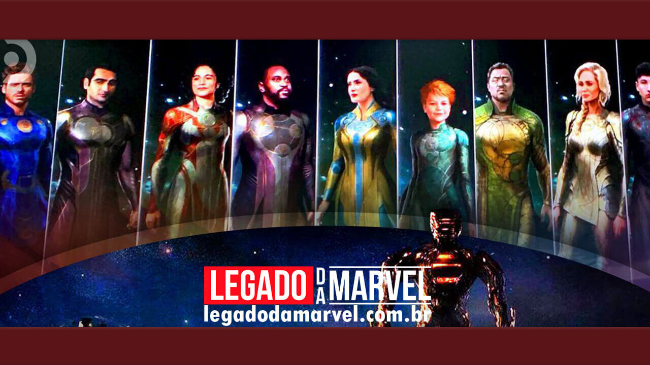 Foto oficial de Eternos revela equipe da Marvel reunida e seus uniformes