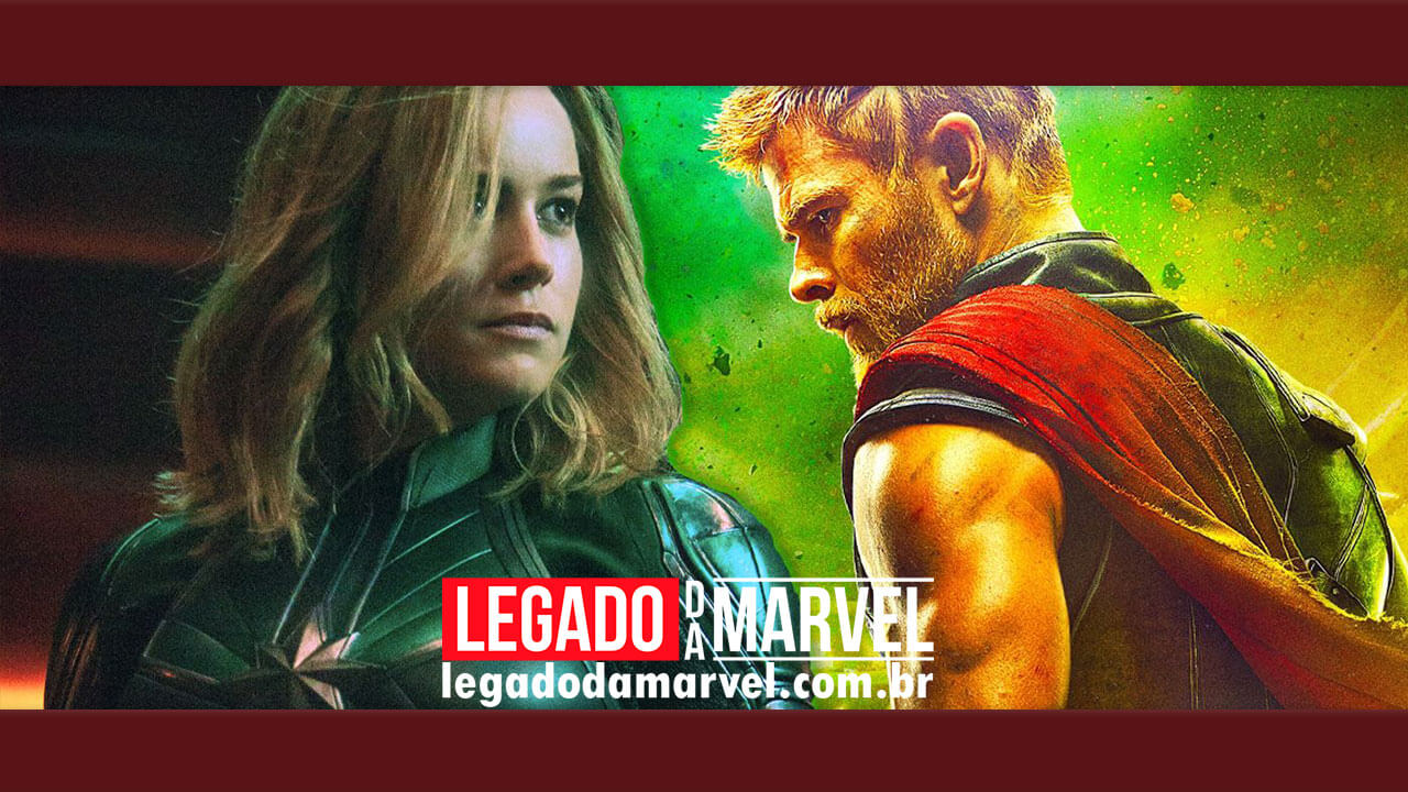 Romance e retorno da Capitã Marvel em Thor 4 pode ter sido confirmado