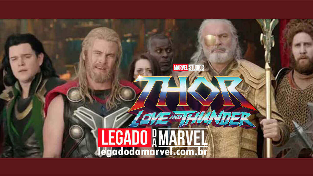 Vídeo de Thor 4 revela cena com Matt Damon e paródia do Ragnarok