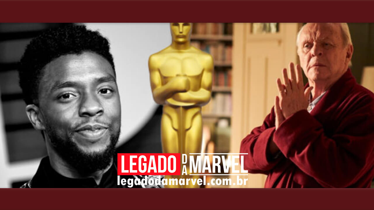 Anthony Hopkins homenageia Chadwick Boseman após reviravolta no Oscar 2021