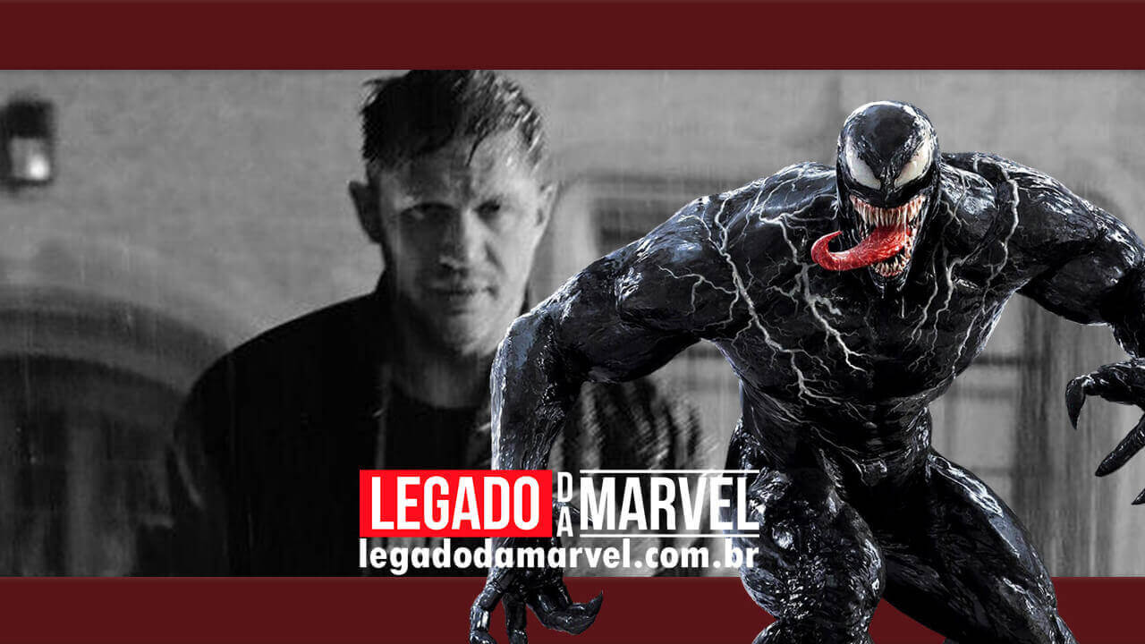 Venom 2: Vídeo mostra transformação de Tom Hardy no simbionte