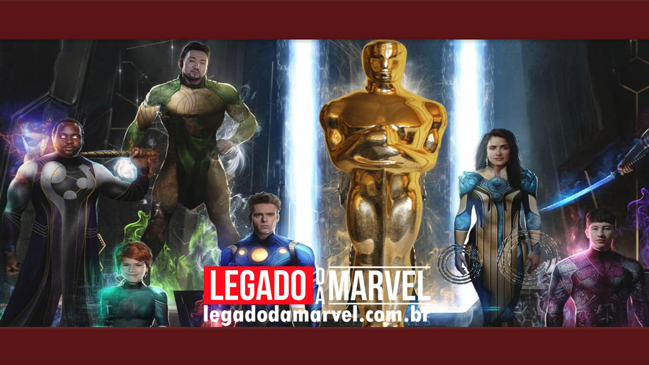 Fonte diz que Eternos, o filme da Marvel, terá várias indicações ao Oscar