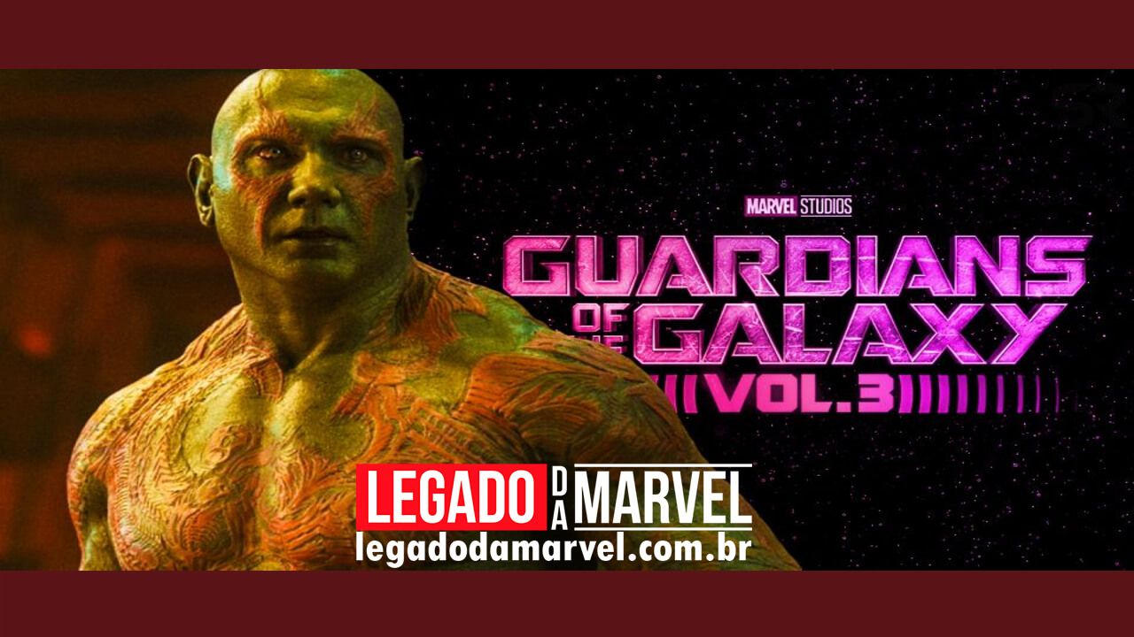 Por que a Marvel não pode reformular Drax após Guardiões da Galáxia 3?