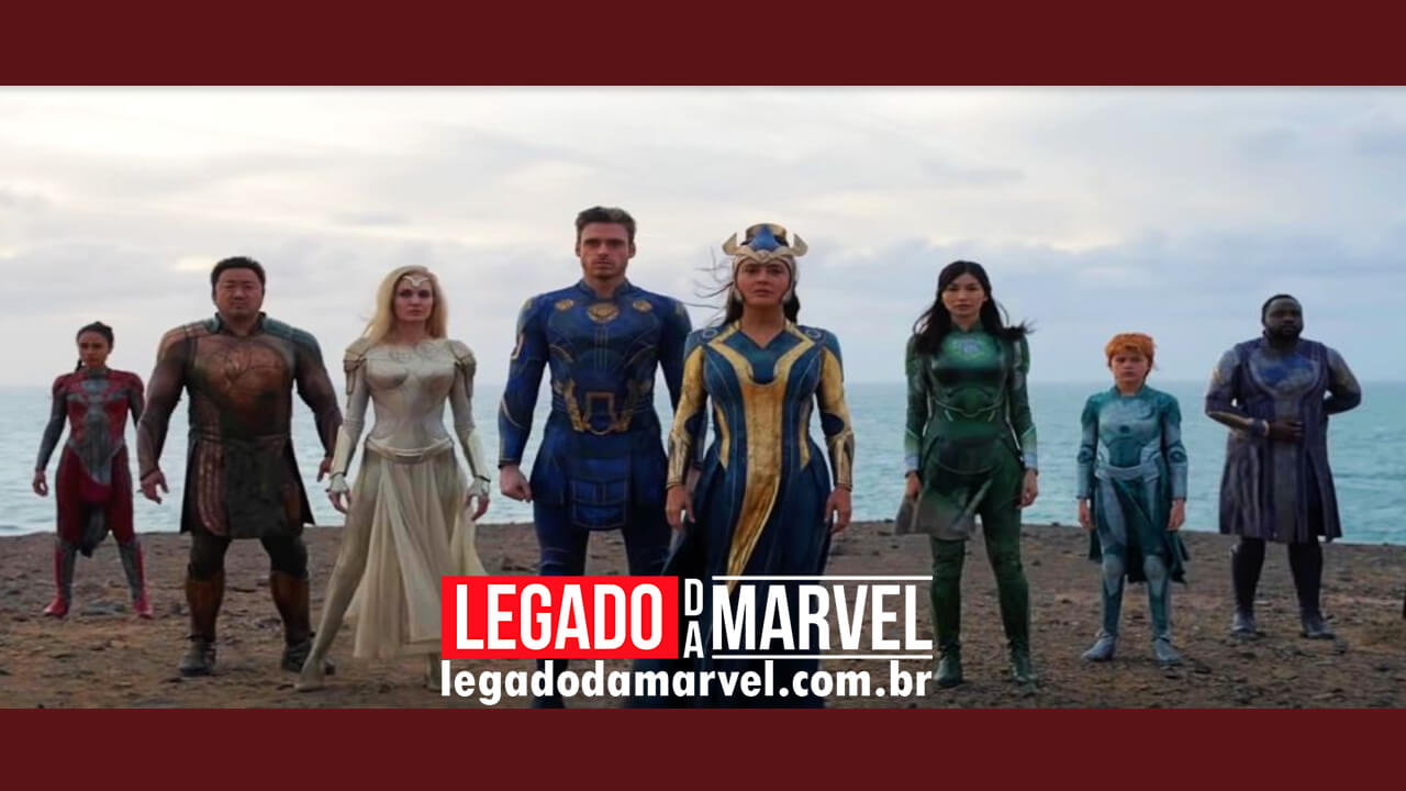 Trailer de Eternos revela traje da antiga equipe de super-heróis da Marvel