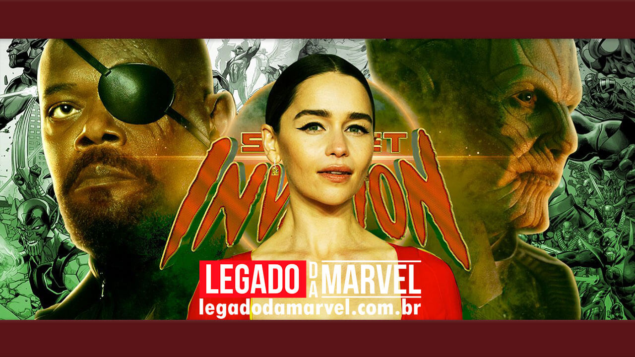  Invasão Secreta: Foto vazada revela o visual de Emilia Clarke na série da Marvel