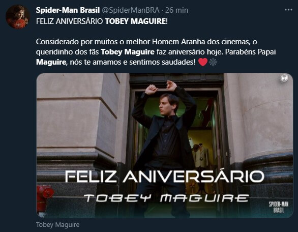 Aniversariante do dia: Tobey Maguire - cinema de novo
