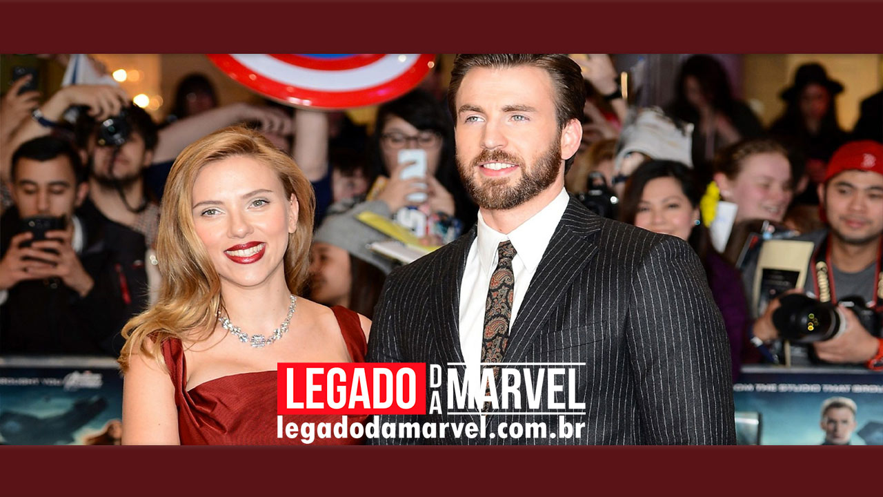 Chris Evans e Scarlett Johansson irão protagonizar novo filme juntos