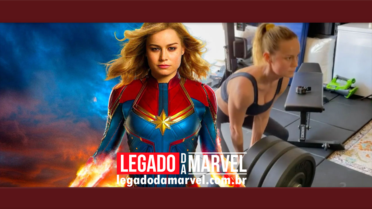  Brie Larson, a Capitã Marvel, choca internet com fotos do abdômen trincado