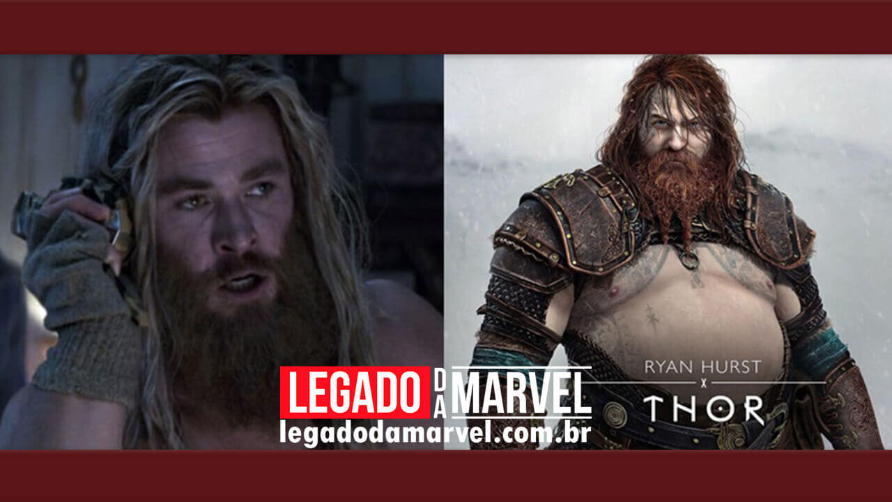 Fãs comparam Thor de God of War com o de Vingadores: Ultimato