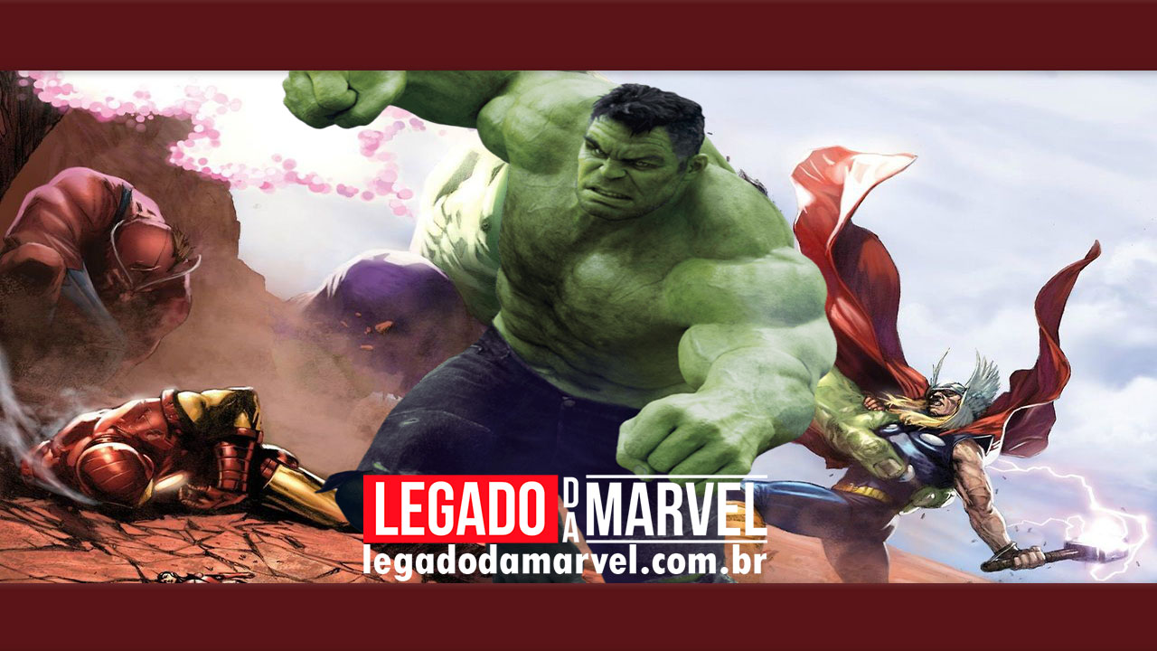 Bomba! Marvel desenvolve novo filme do Hulk contra os Vingadores