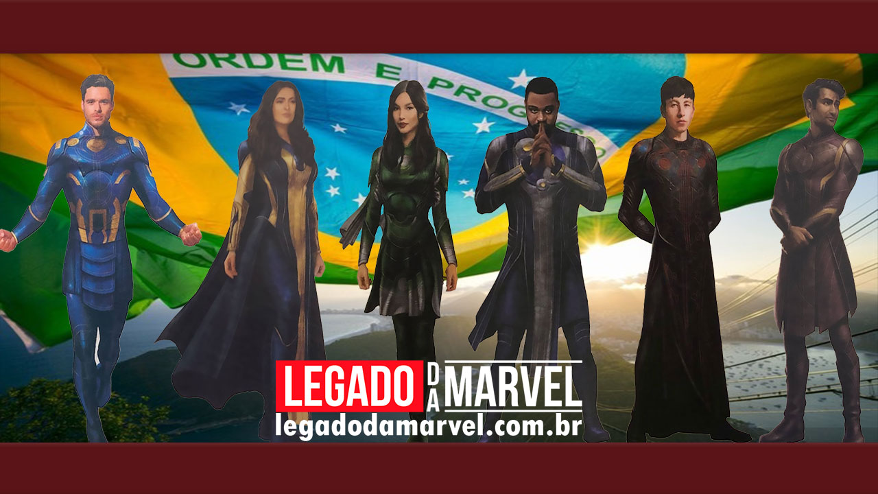 Confirmado: Eternos, novo filme da Marvel, terá cena de ação no Brasil