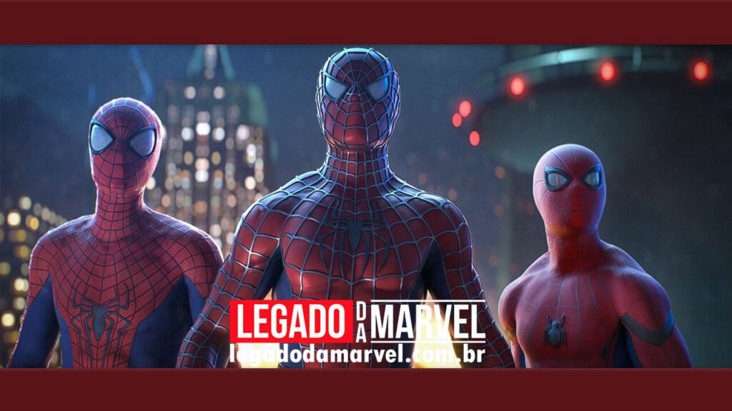 Homem-Aranha 3: Foto vazada revela uniformes de Tobey Maguire e Andrew Garfield