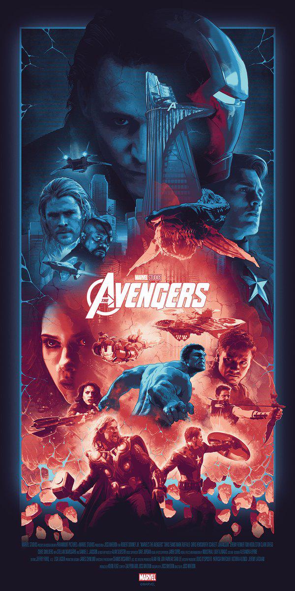 The Avengers poster.