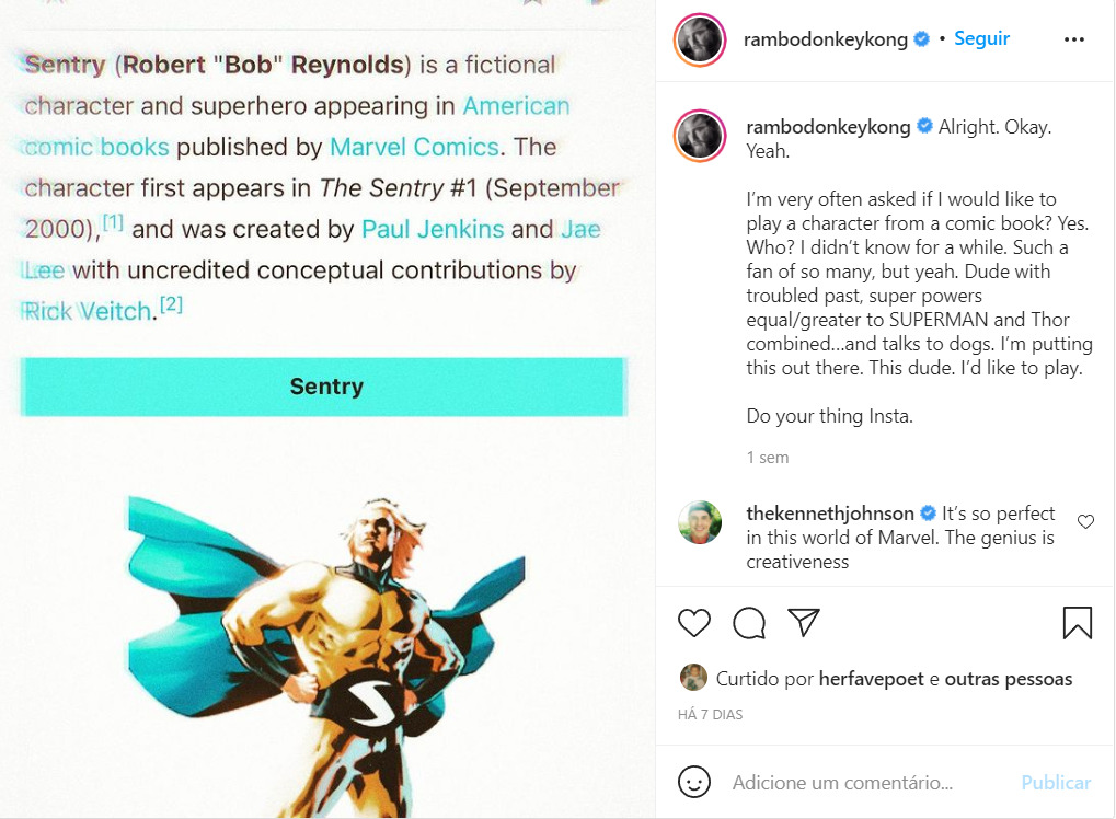 Ryan Hurst conta que personagem ele gostaria de fazer na Marvel - legadodamarvel