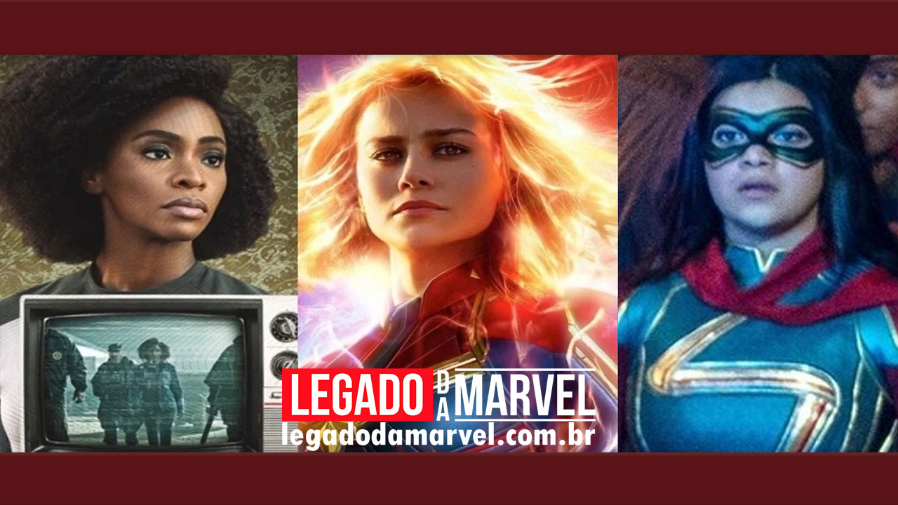 Arte inédita de Capitã Marvel 2 reúne as três super-heroínas do filme
