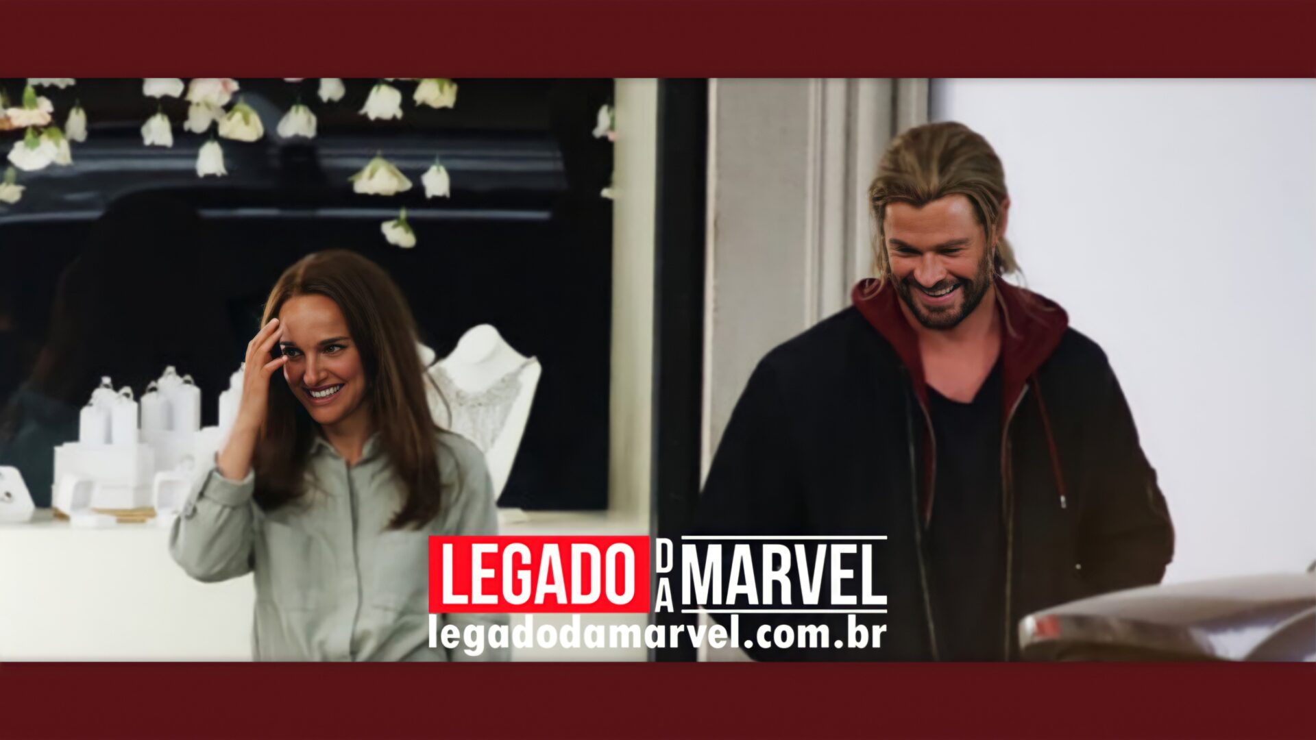  Thor 4: Novas fotos do set mostram Thor e Jane Foster juntos
