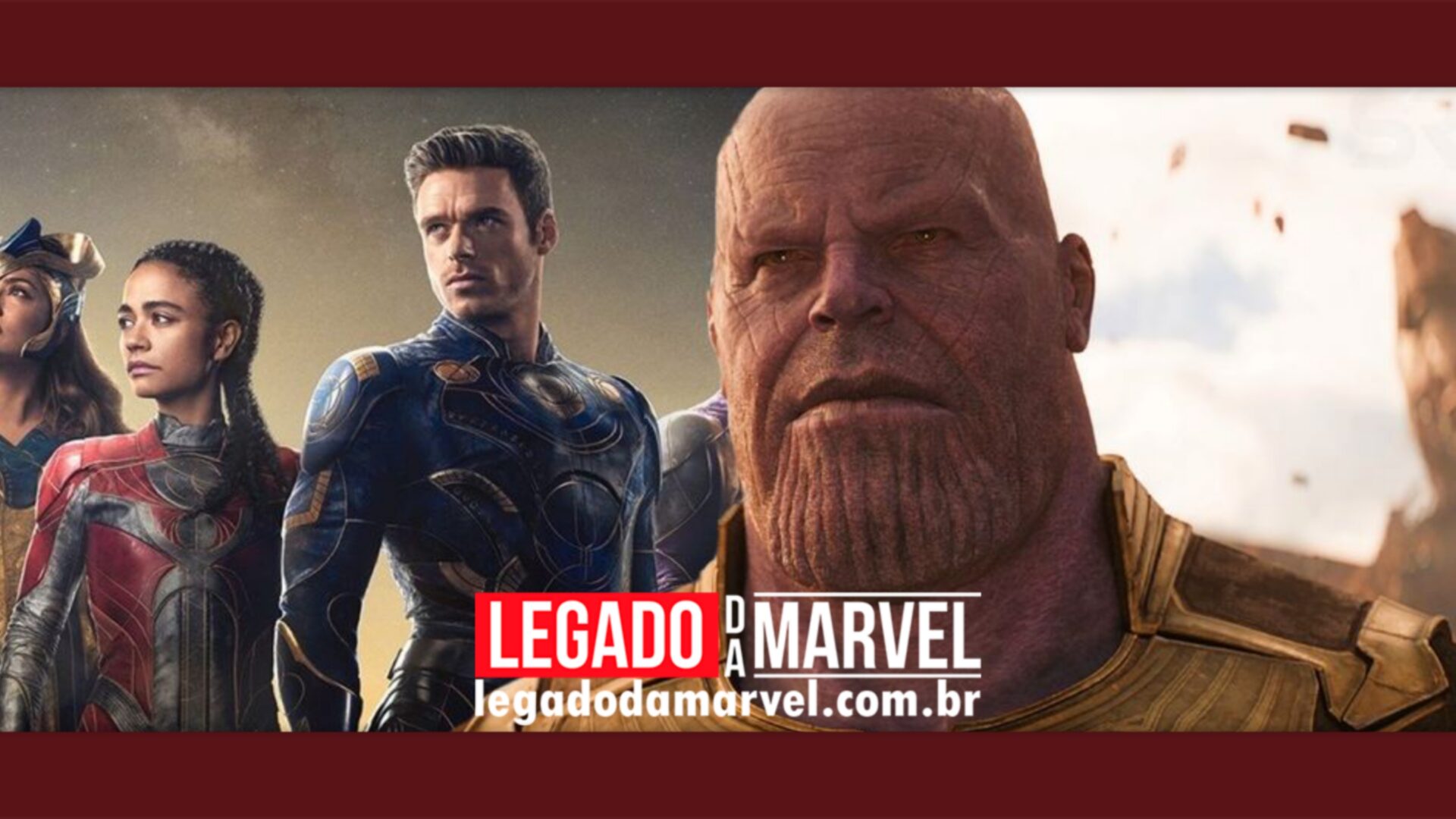  Eternos iria explorar o passado de Thanos em roteiro descartado