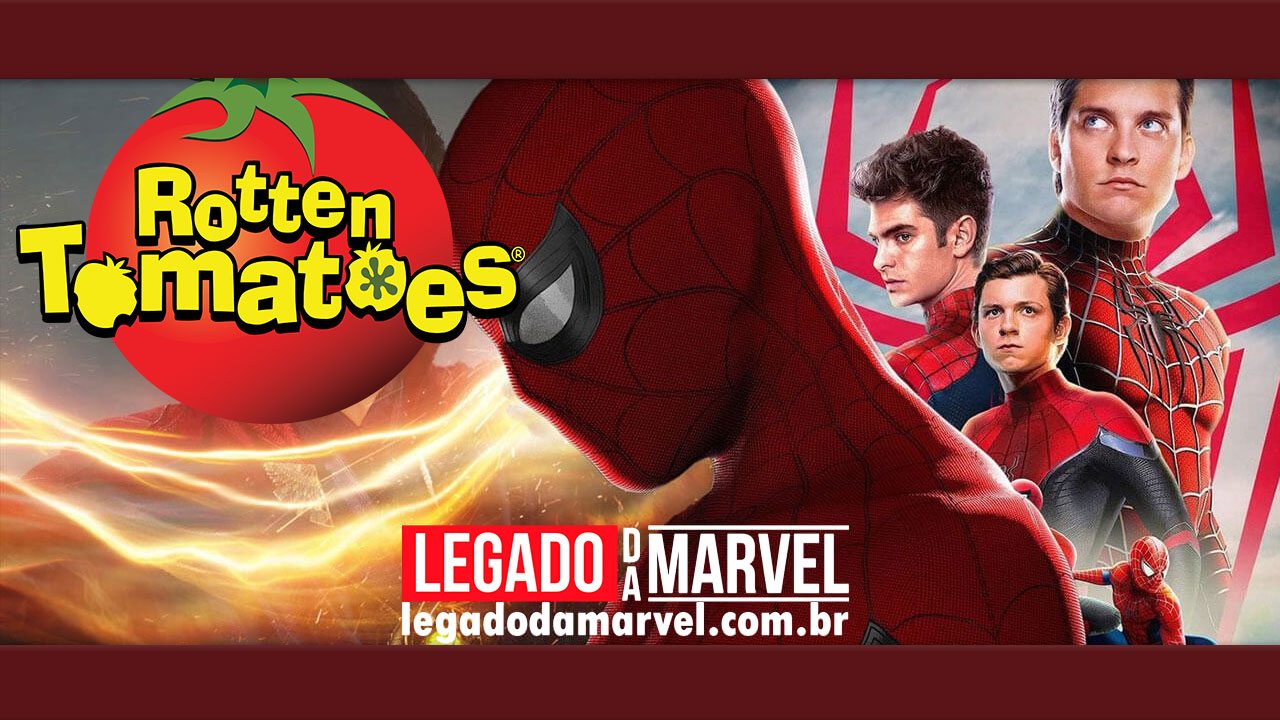 Uau! Nota de Homem-Aranha 3 no Rotten Tomatoes é revelada