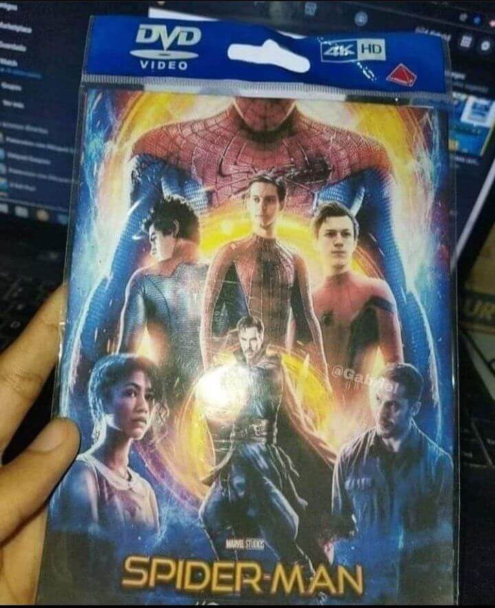 DVD Pirata de Homem-Aranha 3