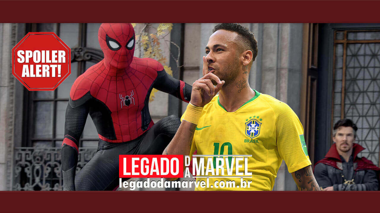 Neymar posta spoiler de Homem-Aranha 3 e fãs da Marvel reagem