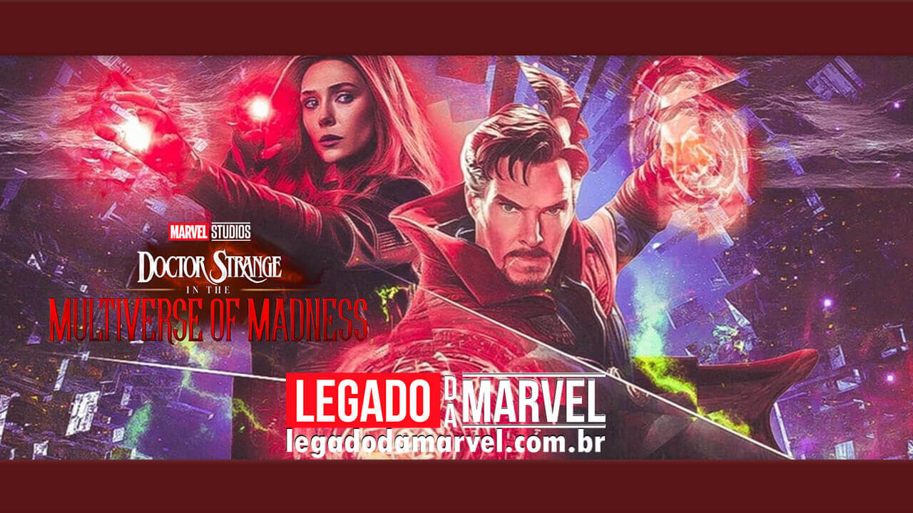 Marvel divulga novo trailer para Doutor Estranho no Multiverso da Loucura