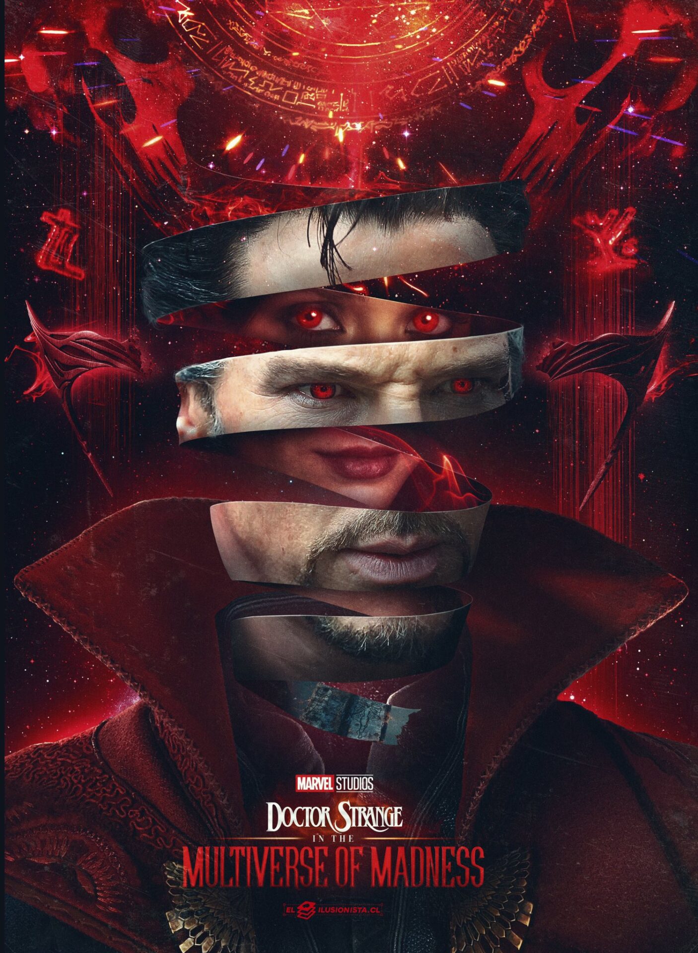 Doutor Estranho no Multiverso da Loucura recebe novo poster e trailer